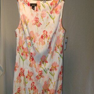 Alyx | White Floral Dress | Size 6 | New with Tags